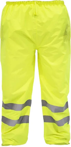 Vista 8 de JORESTECH Pantalones de seguridad impermeables de alta visibilidad: rayas reflectantes, cumplimiento ANSI y parte inferior ajustable