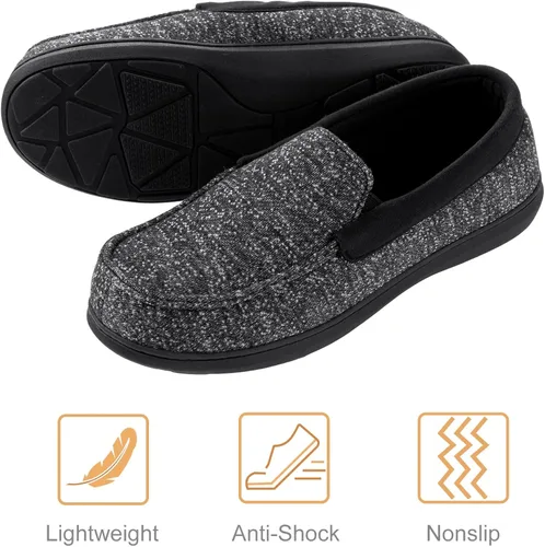 Vista 5 de RockDove SILVADUR - Pantuflas antiolor para hombre, 8
