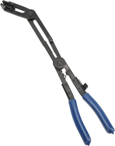 Vista 8 de Pinza de manguera 35 abrazaderas de manguera de largo alcance dobladas Alicates Agarre cómodo Herramienta de reparación automática universal