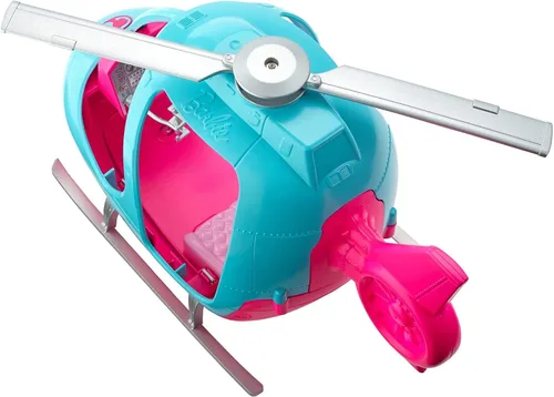 Vista 5 de Barbie Helicopter - Rosa y Azul - Para 2 muñecas Barbie - A partir de 3 años