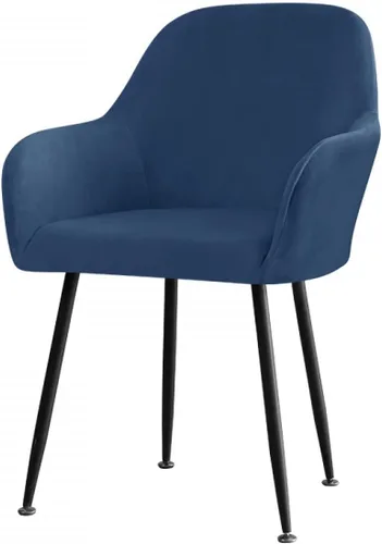 Vista 24 de Juego de 2 fundas de terciopelo para sillas de comedor, fundas para sillas Parsons, fundas protectoras para sillas de mediados de siglo, fundas 01#