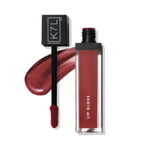 Vista 2 de K7L Brillo de labios rojo oscuro - Born Free