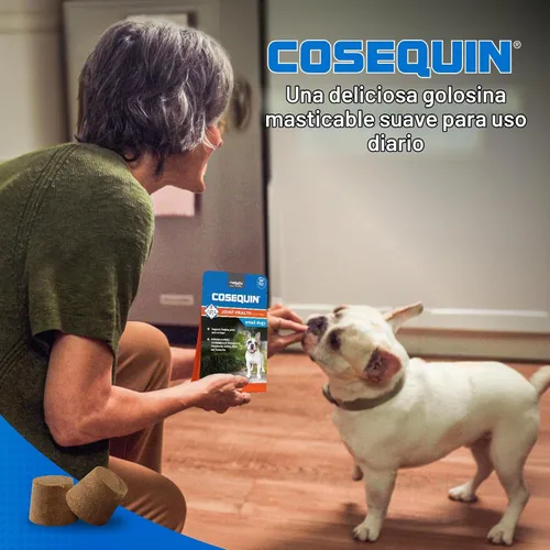 Vista 4 de Nutramax Laboratories Cosequin Plus MSM & Boswellia - Masticables suaves de tamaño mini