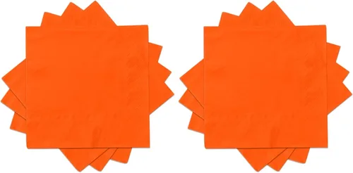 Vista 7 de Servilletas de cóctel de 3 capas, 80 unidades, servilletas de papel desechables, servilletas de cóctel de papel, servilletas de cena