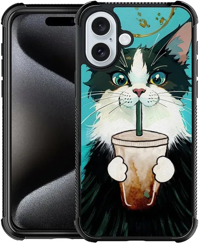 Vista 114 de Funda compatible con iPhone 15, diseño de elefantes africanos, diseño increíble a prueba de golpes, antiarañazos, carcasa trasera de policarbonato