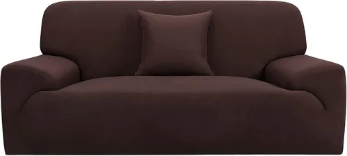 Vista 15 de uxcell Funda elástica para sofá, funda clásica sólida para sofás, sofá biplaza o sillón, muebles universales de poliéster elástico con una funda