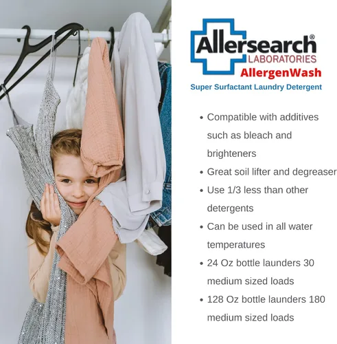 Vista 5 de Detergente para ropa Allergen Wash 128 oz.