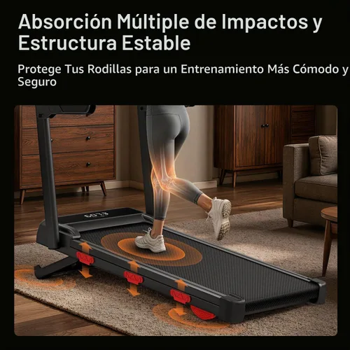 Vista 8 de Caminadora automática del 15% con inclinación, reposabrazos altos de 43 ″
