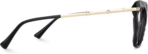 Vista 27 de Zeelool Gafas de bloqueo de luz azul ojo de gato de cristal para mujer Juliet VFP0270