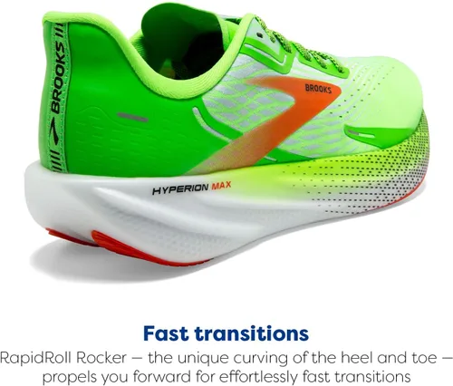 Vista 4 de Brooks Zapatillas de running Hyperion Max Neutral para hombre
