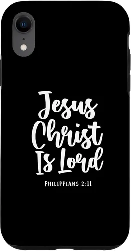 Vista 8 de iPhone 15 Jesús es el Señor Filipenses 2:11 Fe Versículo de la Biblia