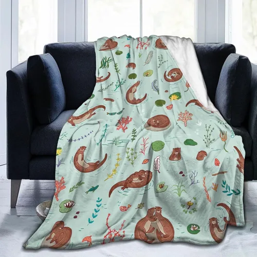 Vista 16 de Manta de dibujos animados con diseño de cerdo y pájaro de hola, manta suave de franela, acogedora y ligera, regalos de felpa para niños, niñas
