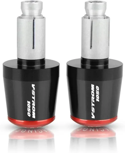 Vista 10 de Motorcycle Handlebar Grips for Suzuki VSTROM1050 V-Strom VStrom 1050 2019 2020 2021 Motorcycle 22MM Handlebar Hand Grips Rubber Handle Bar End Cap