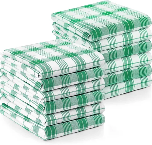 Vista 13 de Utopia Towels Paquete de 12 paños de cocina negros de 15 x 25 pulgadas, 100% algodón hilado en anillo