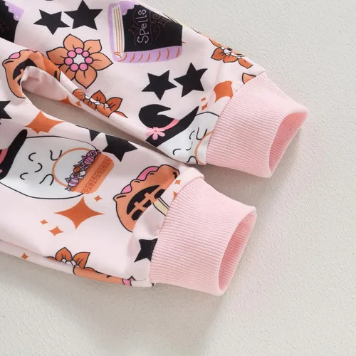 Vista 7 de YINGISFITM Conjunto de sudadera de manga larga para bebé niño y niña, ropa de invierno para niños pequeños