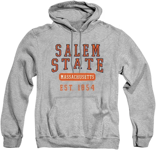 Vista 280 de LOGOVISION Colección de sudaderas con capucha unisex con diseño oficial de Collegiate Est. Date para hombres y mujeres