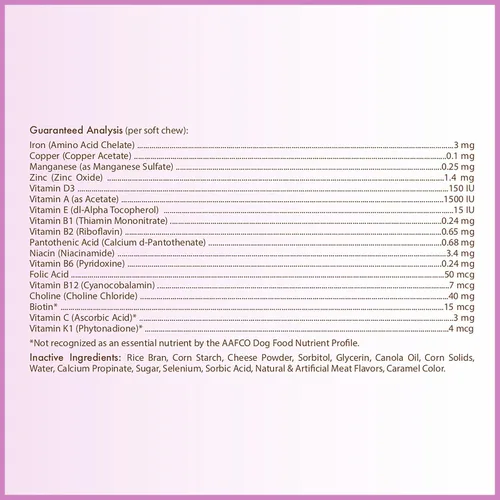 Vista 2 de Healthy Breeds Affenpinscher - Masticables blandos multivitamínicos, 60