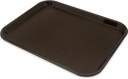 Vista 9 de Carlisle FoodService Products Bandeja de plástico para comida rápida, 14 x 18 pulgadas, beige, (paquete de 12)