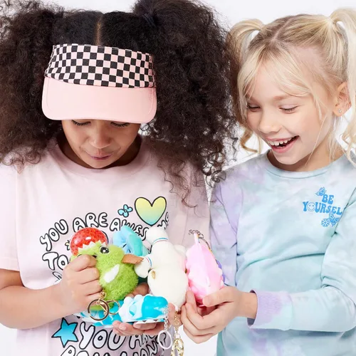 Vista 6 de Juguete antiestrés para niños, diseño de clip para mochilas y llaveros, actividades sensoriales divertidas para aliviar el estrés y concentrarse
