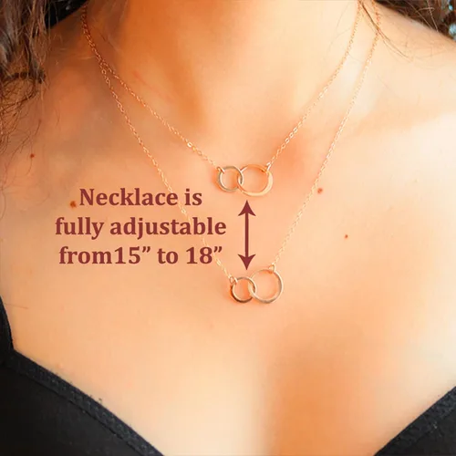 Vista 67 de Collar de hija relleno de oro de mamá o papá, collar clásico de perlas blancas con mensaje significativo, listo para regalar