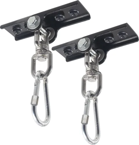 Vista 10 de Montura mejorada de 360° para bolsa pesada giratoria para colgador de saco de boxeo. Colgador para bolsas de boxeo para yoga, gimnasio, sillas