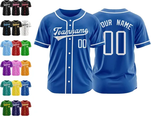 Vista 37 de Camiseta de béisbol personalizada, nombre de béisbol personalizado, logotipo de número, camiseta de béisbol personalizada para hombres, mujeres