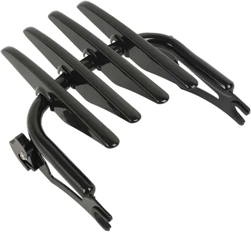 Vista 7 de Portaequipajes cromado desmontable compatible con H-D Harl Touring FLHR FLTR 2009-2018