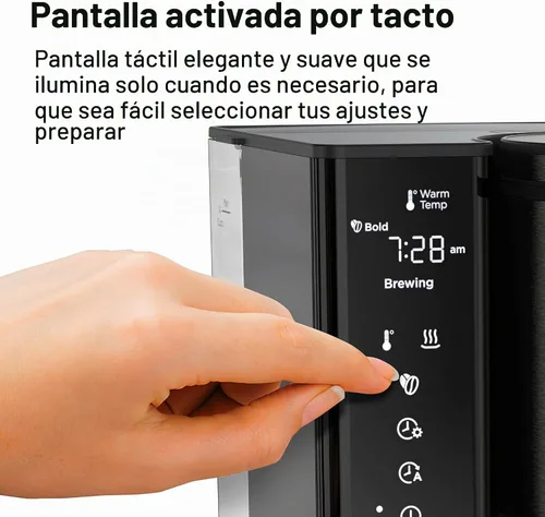 Vista 4 de Hamilton Beach - Cafetera de goteo programable de 14 tazas