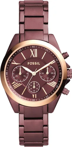 Vista 3 de Fossil - Reloj de cuarzo para mujer de acero inoxidable con cronógrafo