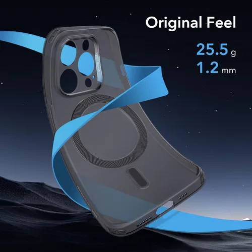 Vista 3 de ESR Funda para iPhone 13 Pro, Compatible con MagSafe, Protección de Grado Militar, Resiste el Amarillamiento y los Arañazos, Funda Magnética