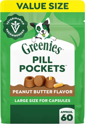 Vista 21 de Greenies Pill Pockets - Golosinas para perros de gran tamaño, sabor a queso