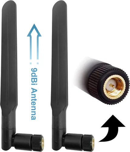Vista 6 de 4G LTE Antena 10dBi SMA Masculino Omni Banda Ancha para Router Gateway 2Pcs Antena LTE 4G de 600-6000MHz para dispositivos 3G 4G GSM. Antenas MIMO