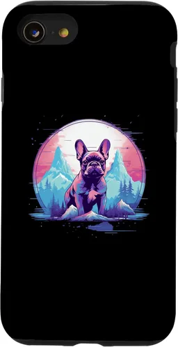 Vista 13 de Funda para iPhone 14 Bulldog Francés para hombres, mujeres y niños