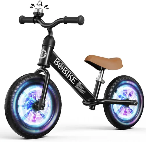 Vista 14 de Bobike Toddler Balance Bike Toys for 2 to 5 Year Old Girls Boys Adjustable Seat and Handlebar No-Pedal Training Bike Best Gifts for Kids