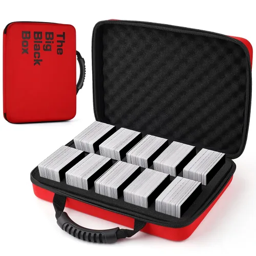 Vista 7 de 1200-2200 Card Game Case for Cards Against Humanity Game,Collectible Trading Card Storage Holder Compatible for Pokemon Cards, Sports Card and