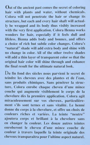 Vista 2 de Colora Tinte en polvo de henna para el cabello, color caoba, 2 onzas (paquete de 3)