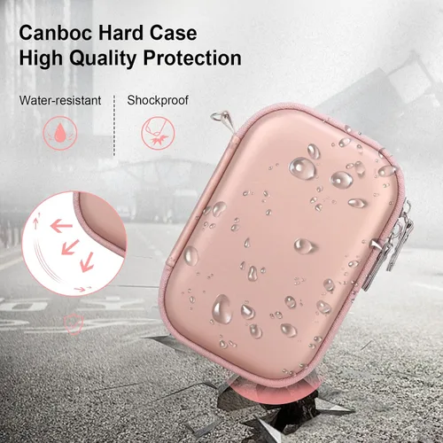 Vista 5 de Canboc Funda rígida para Canon Ivy 2/Canon Ivy/Canon Ivy CLIQ+2 CLIQ 2 CLIQ+ Mini impresora de fotos móvil inalámbrica Bluetooth impresora de cámara