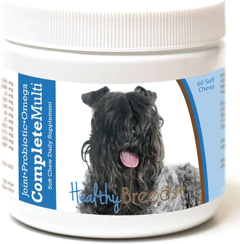 Vista 313 de Healthy Breeds Affenpinscher todo en uno multivitamínico suave masticable 60