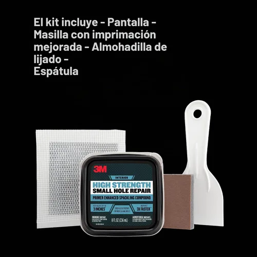 Vista 4 de 3M Kit de reparación de agujeros pequeños de alta resistencia