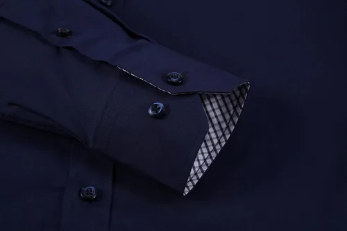 Vista 5 de Alex Vando - Camisa para hombre de manga larga con ajuste regular