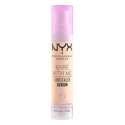 Vista 7 de NYX PROFESSIONAL MAKEUP Bare With Me - Suero corrector, Maquillaje corrector para hasta 24 horas de hidratación - Claro