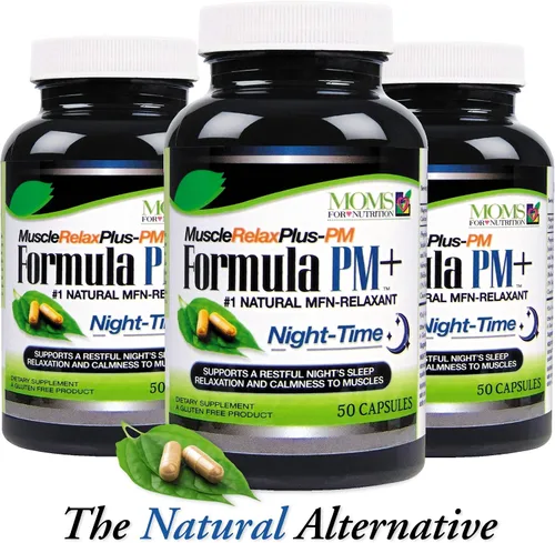 Vista 6 de Fórmula natural para relajarse muscular PM Plus – Más de 1,150 miligramos de apoyo – Relajante nocturno – Relajante natural de máxima fuerza