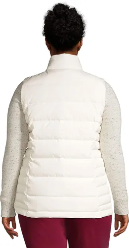 Vista 2 de Lands' End - Campera acolchada, Chaleco ligero con relleno para mujer, ropa de abrigo.
