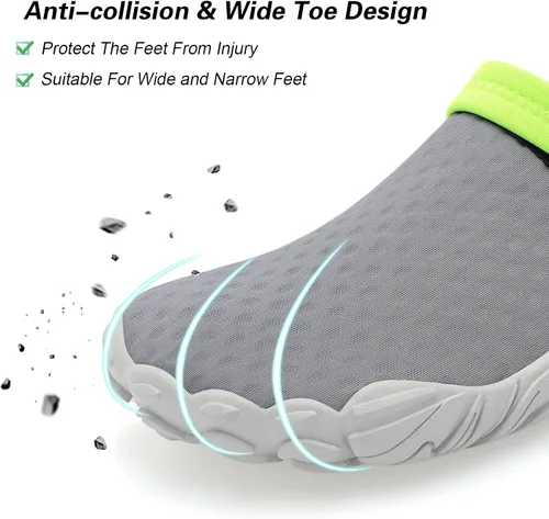 Vista 6 de Besroad Sandalias de senderismo al aire libre, zapatos de agua deportivos, zapatillas de deporte de moda, zuecos clásicos para mujeres y hombres