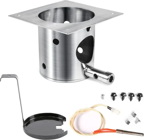 Vista 10 de Kit de repuesto de olla de combustión mejorada y encendedor de varilla caliente para parrillas de pellets Traeger, Pit Boss y Camp Chef, olla