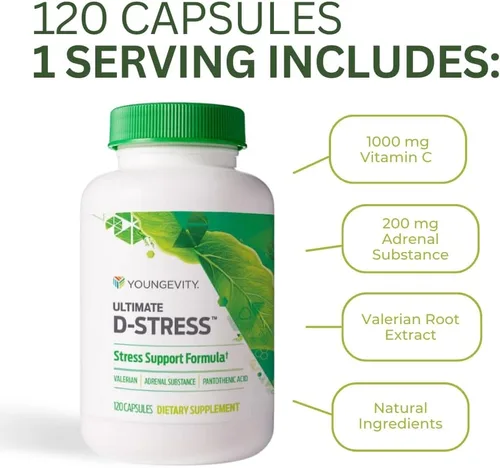 Vista 4 de Youngevity Ultimate D-Stress Support - Soporte para el estrés con magnesio