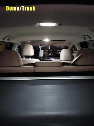 Vista 3 de Kit de luz interior LED para Nissan Rogue 2014 2015 2016 2017 2018 2019 2020 de 6 piezas, luz blanca de 6000K, paquete de iluminación interior LED +