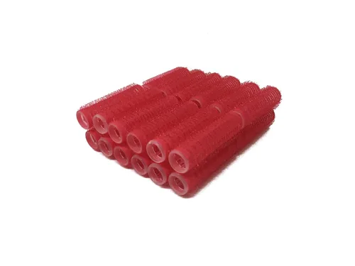 Vista 5 de Paquete de 24 mini rodillos pequeños para el cabello, con ventilación y agarre automático (azul)