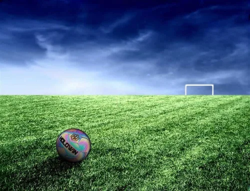 Vista 5 de HOLOWIN - Balón de fútbol holográfico luminoso para juegos nocturnos y entrenamiento, que brilla en la oscuridad con luz reflectante con flash