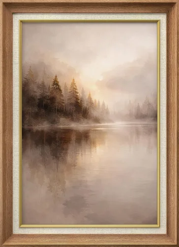 Vista 7 de SIGNWIN Arte de marco de alta calidad, elegante, vintage, ilustraciones de dibujo de árbol, arte fino, arte tradicional icónico para sala de estar
